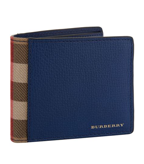 burberry wallet men blue|burberry men's wallets on sale.